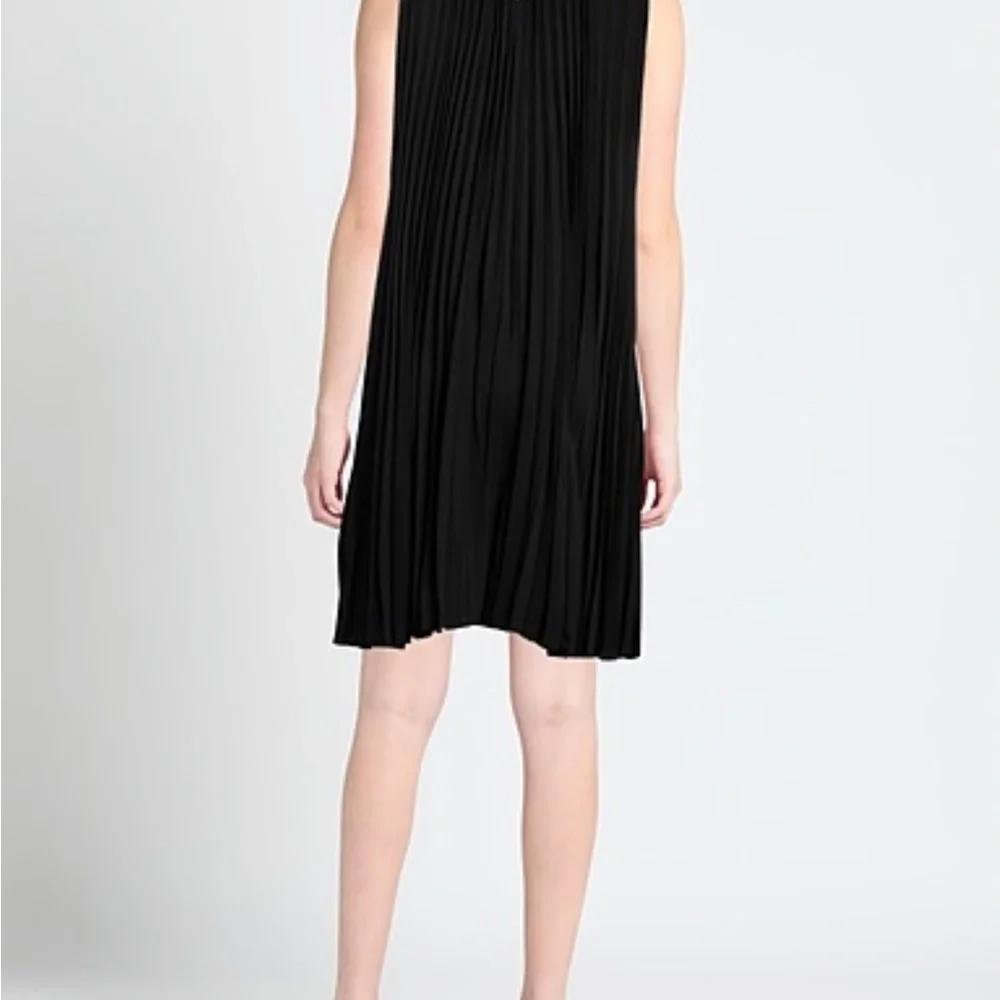 Emporio Armani Pleated Chiffon Dress EUC - Picture 3 of 8